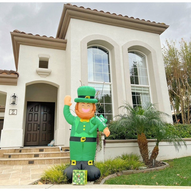 5.9 FT St Patricks Day Leprechaun Inflatable | PopFun