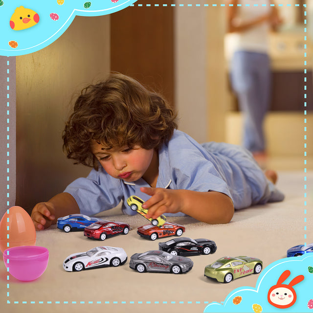 Mini Racer Cars: 12 Piece Party Pack