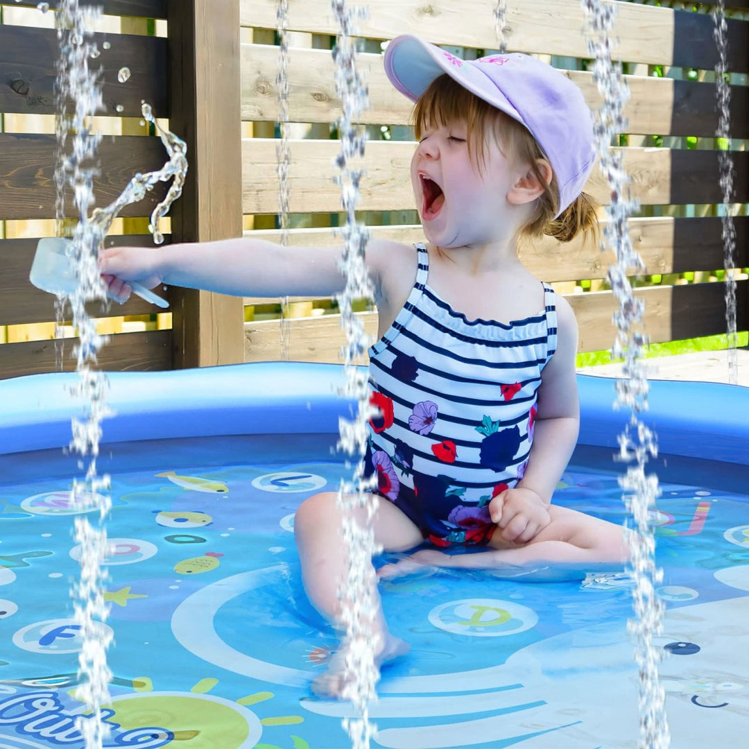 60 Inches Splash Pad for Kids | Fun Little Toys – funlittletoys