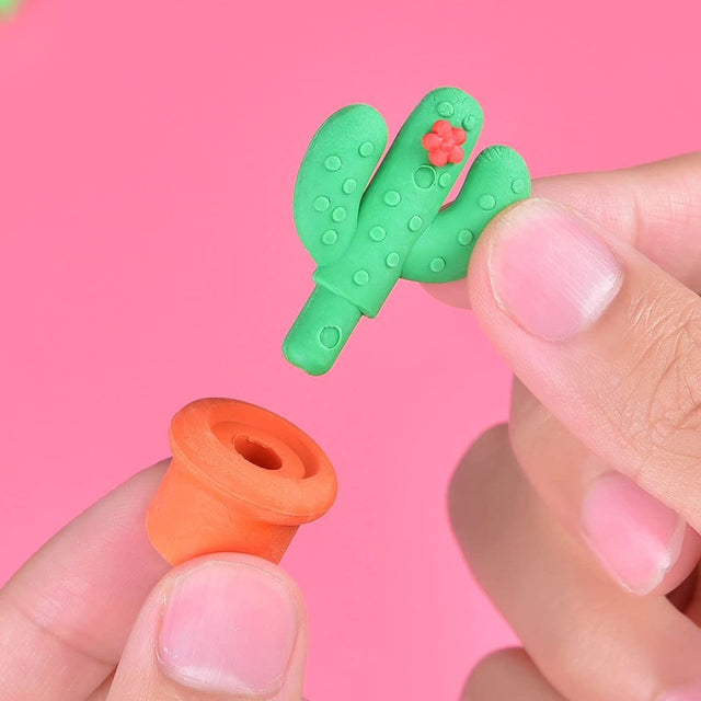 60 PCs Cute 3D Puzzle Erasers for Kids | PopFun