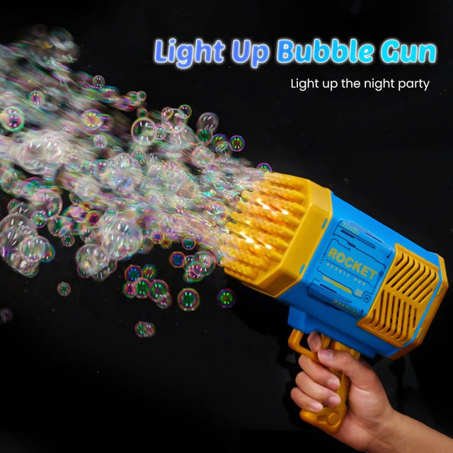 69 Holes Big Bubble Gun Blaster - PopFun