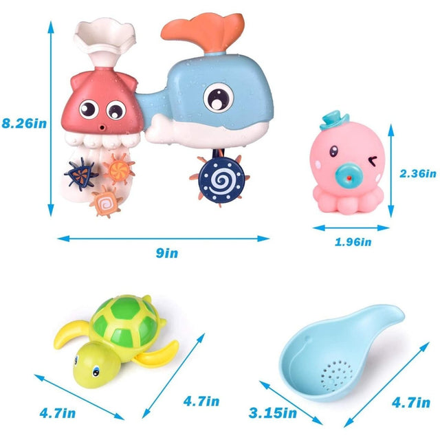 8 PCs Bath Squirter for Toddler - Wholesale | PopFun
