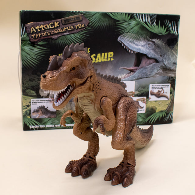 Arm Dropping Tyrannosaurus Rex Dinosaur Toy - PopFun