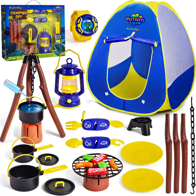 miniature camping Little Camper Camping Set