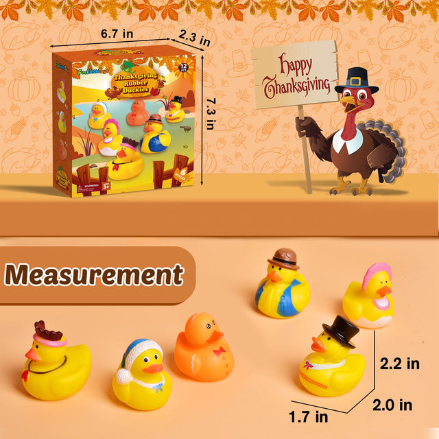 Thanksgiving-themed Rubber Duckies