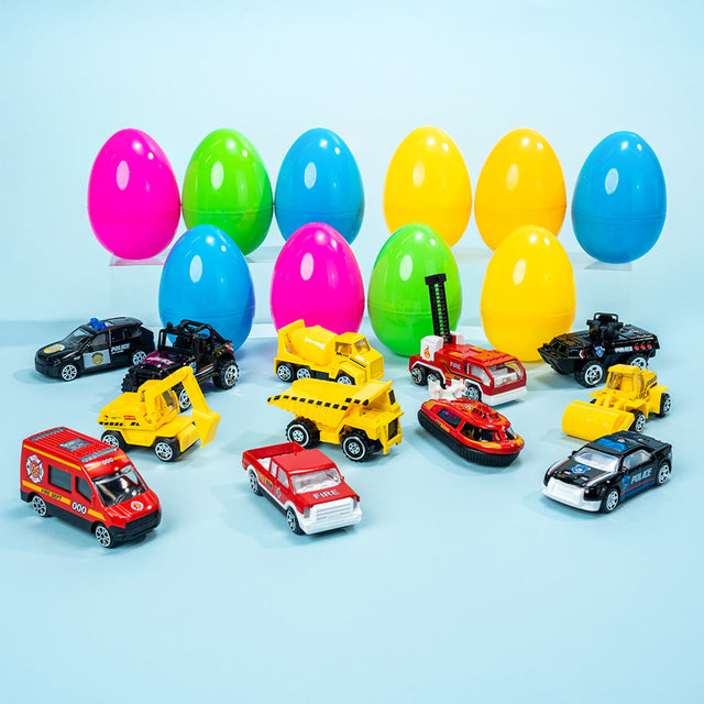 Easter Egg Fire Police Cars