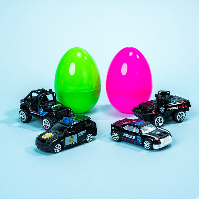 Easter Egg Fire Police Cars