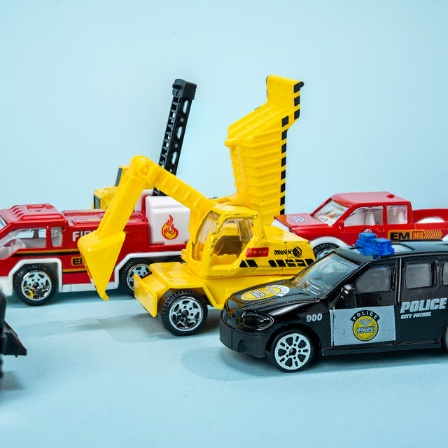 Easter Egg Fire Police Cars