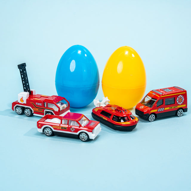 Easter Egg Fire Police Cars
