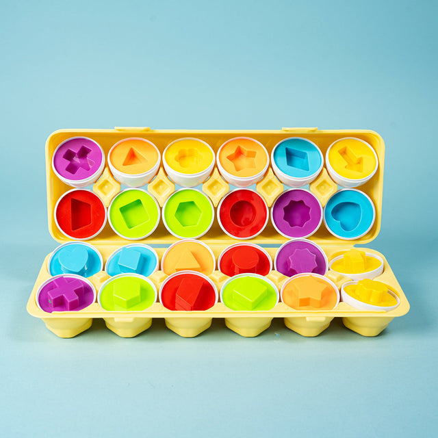 12 PCS Matching Easter Egg Set - Wholesale