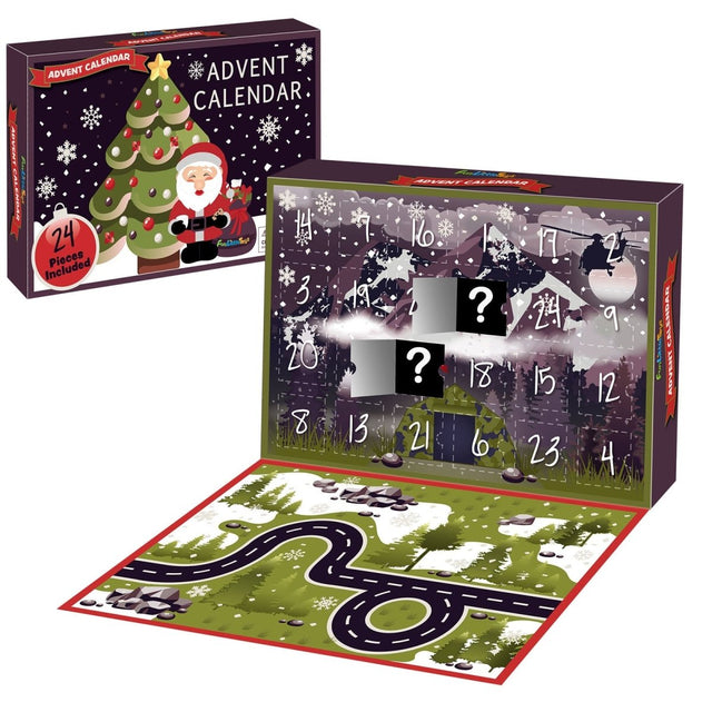 Advent Calendar: Military Hero Vehicles-wholesale | PopFun