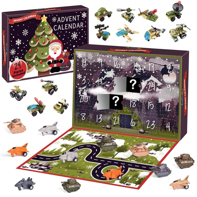 Advent Calendar: Military Hero Vehicles-wholesale | PopFun