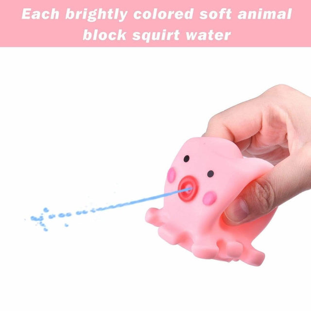 Animal Block Squirters Bath Toys | PopFun