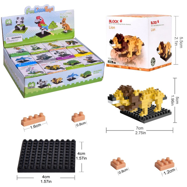 Animal Building Blocks - PopFun