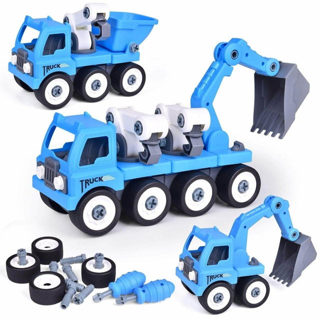 Blue Toy Construction Truck | PopFun