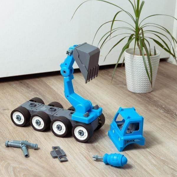 Blue Toy Construction Truck | PopFun