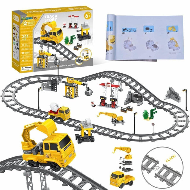 Build Your Own Toy Train Track | PopFun