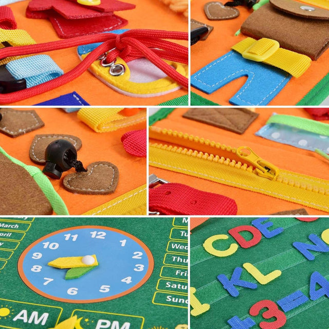 Busy Board Montessori Toys for Toddlers - PopFun