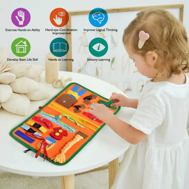 Busy Board Montessori Toys for Toddlers - PopFun