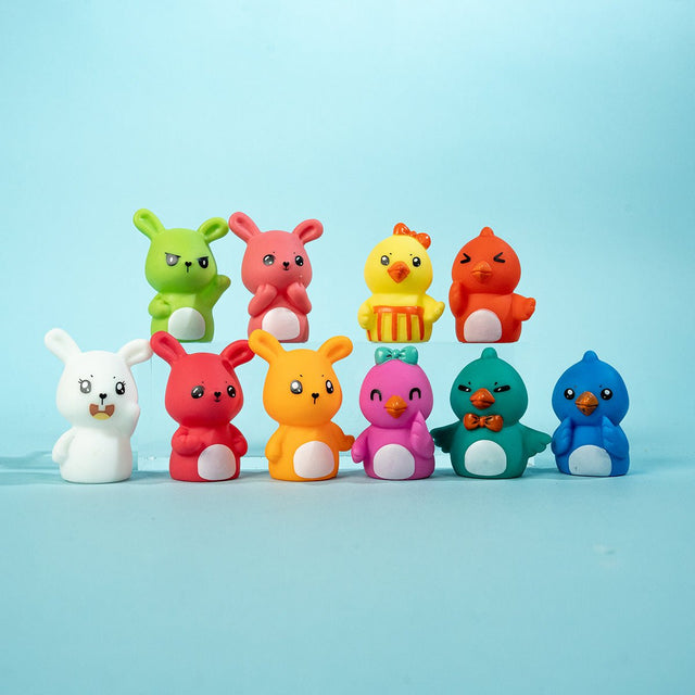 Chicks and Bunnies Finger Puppets-Wholesale - PopFun