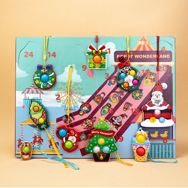 Christmas Advent Calendar - Fidget Toys for Kids - PopFun