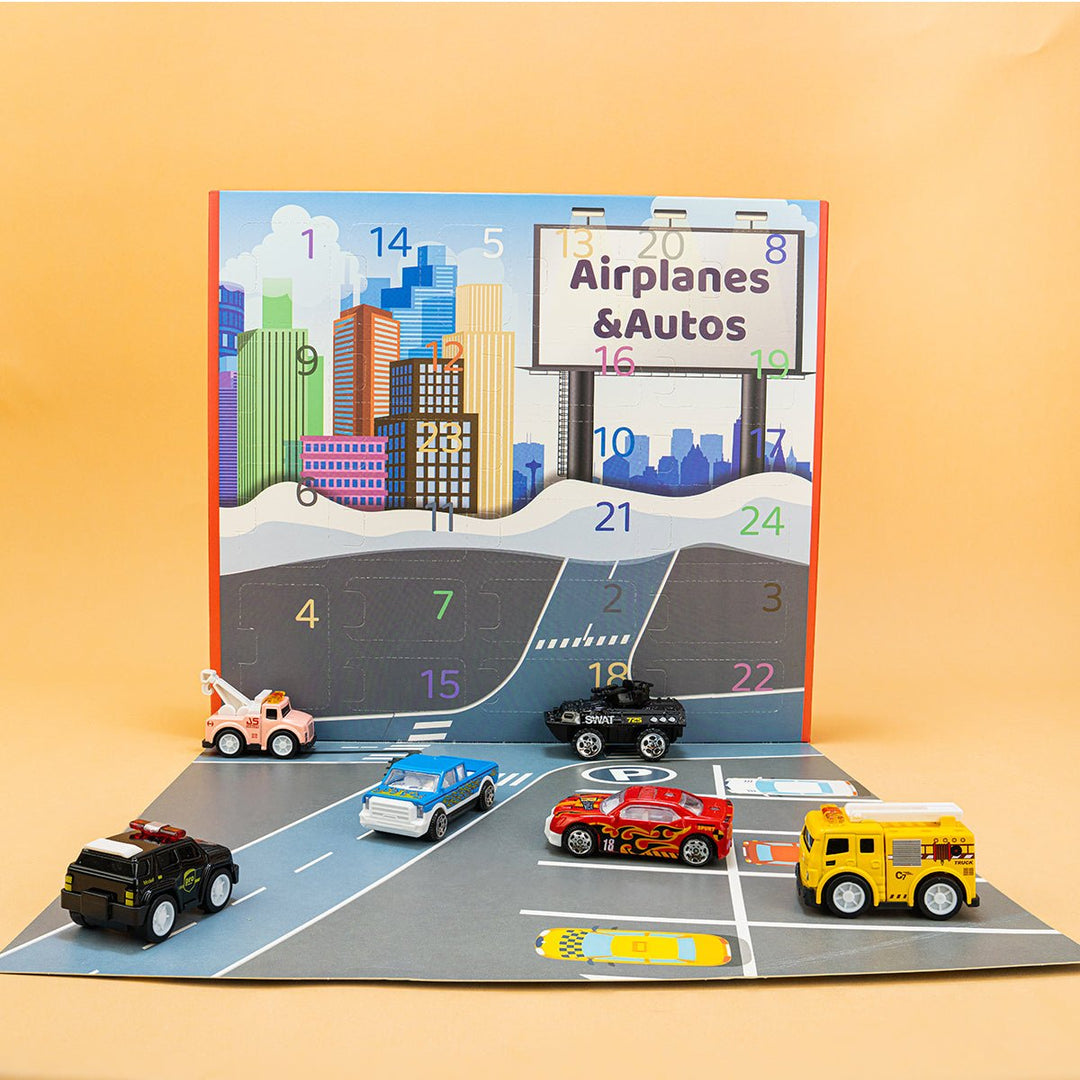 Christmas Surprise Countdown Advent Calendar with Cars | Fun Little ...