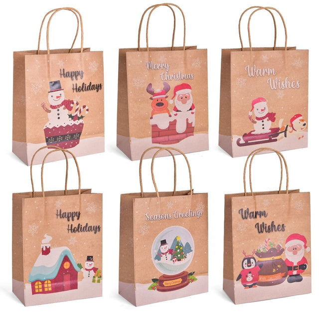 Christmas Gift Bags-Santa Collection | PopFun