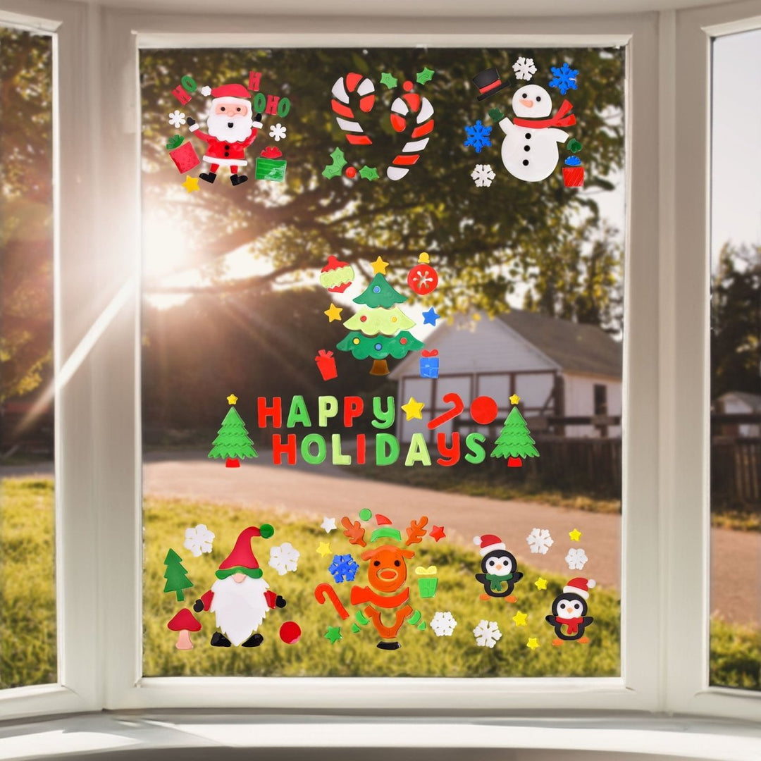 Christmas Window Sticker Decorations | Fun Little Toys – funlittletoys