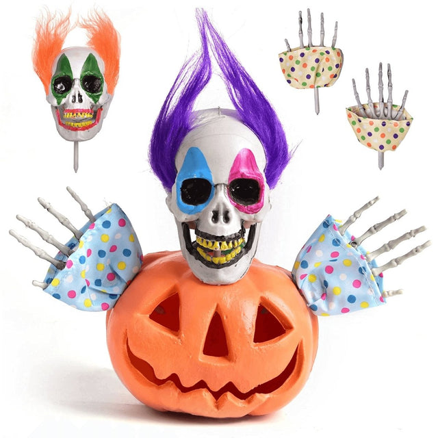 Clown Pumpkin Lawn Set | PopFun