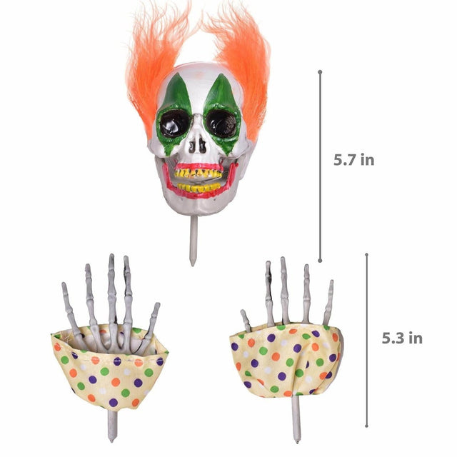 Clown Pumpkin Lawn Set | PopFun