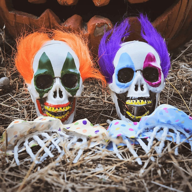 Clown Pumpkin Lawn Set | PopFun