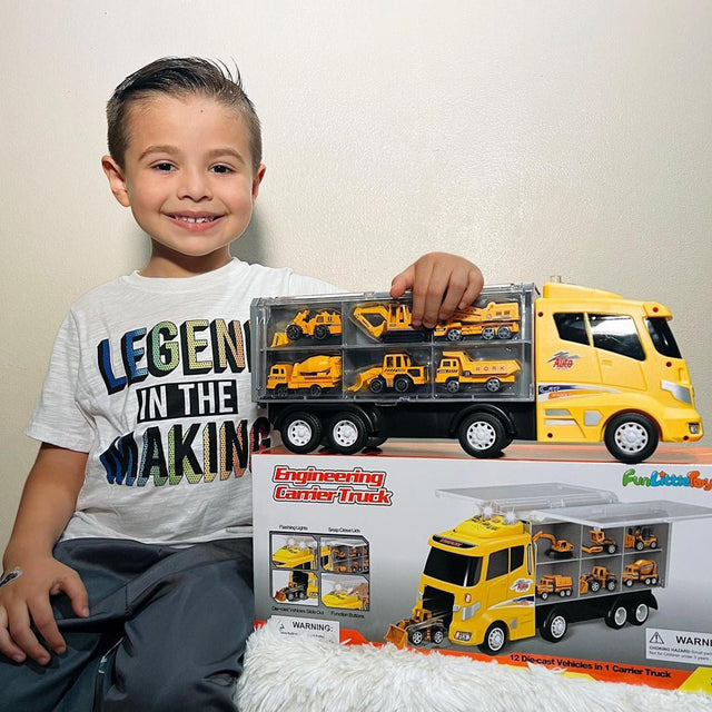 Construction Car Toy Set - PopFun