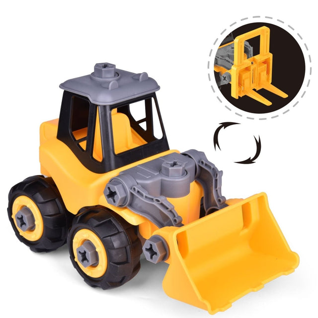 DIY Construction Bulldozer Set - PopFun