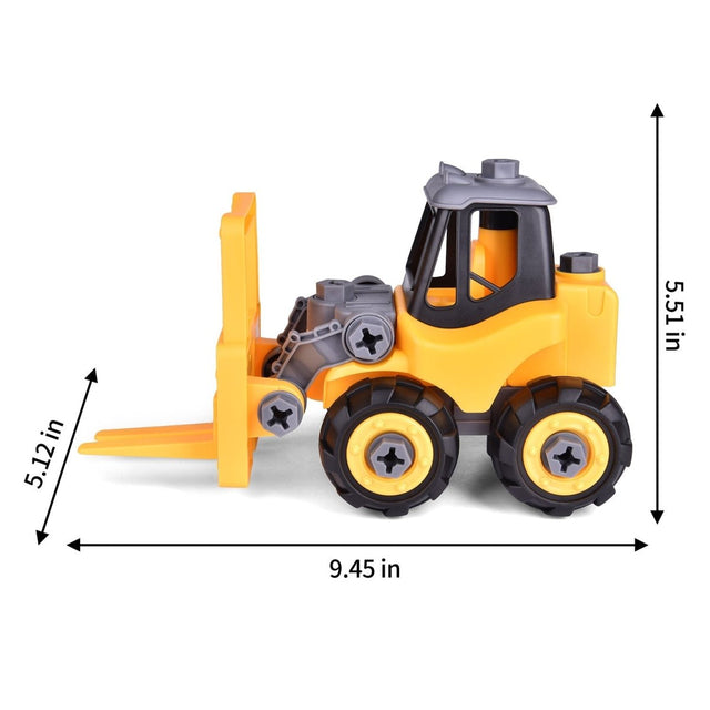 DIY Construction Bulldozer Set - PopFun