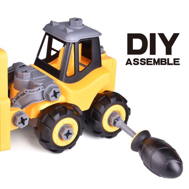 DIY Construction Bulldozer Set - PopFun