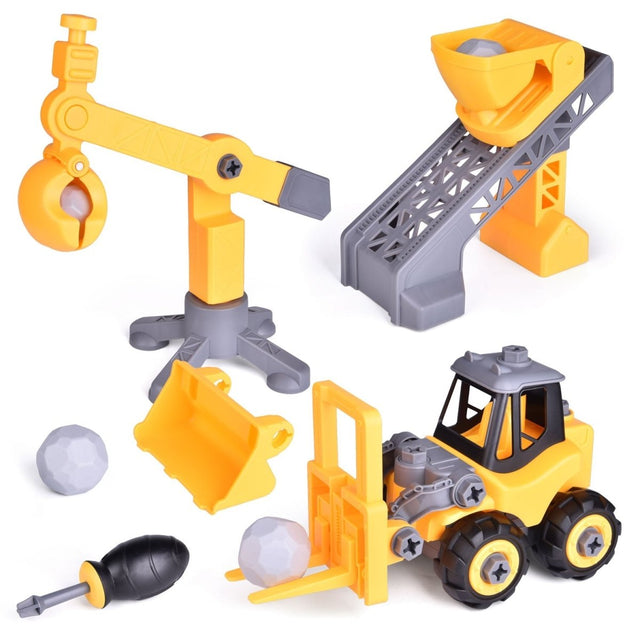 DIY Construction Bulldozer Set - PopFun