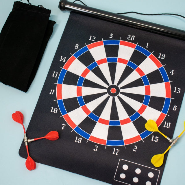 Double Sided Magnetic Dart Board for Kids - PopFun