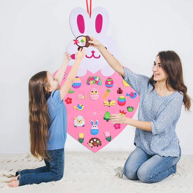 Easter Bunny Craft Decorations - PopFun