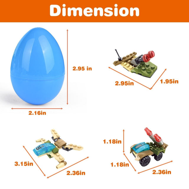 Easter Egg Army Toys - PopFun
