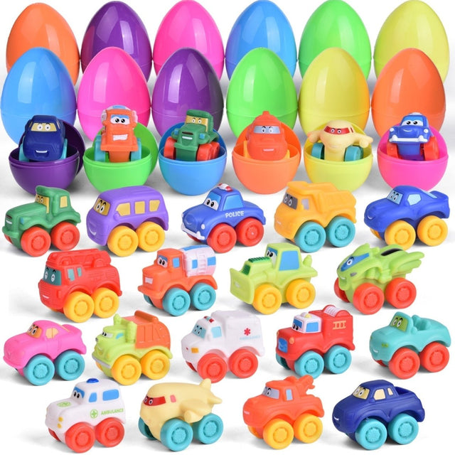 Easter Egg Cartoon Cars-Wholesale - PopFun