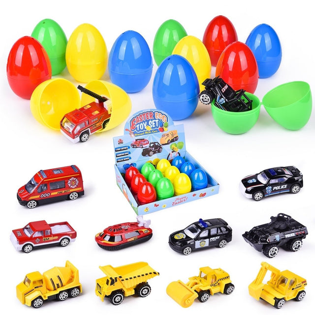 Easter Egg Fire Police Cars-Wholesale - PopFun