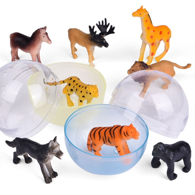 Easter Eggs with Animal Figures Toys - PopFun
