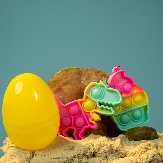 Easter Eggs with Popper Fidget Toys 24 Pcs - PopFun