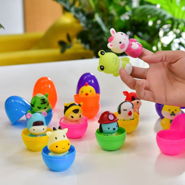 Easter Finger Puppet with Eggs - PopFun