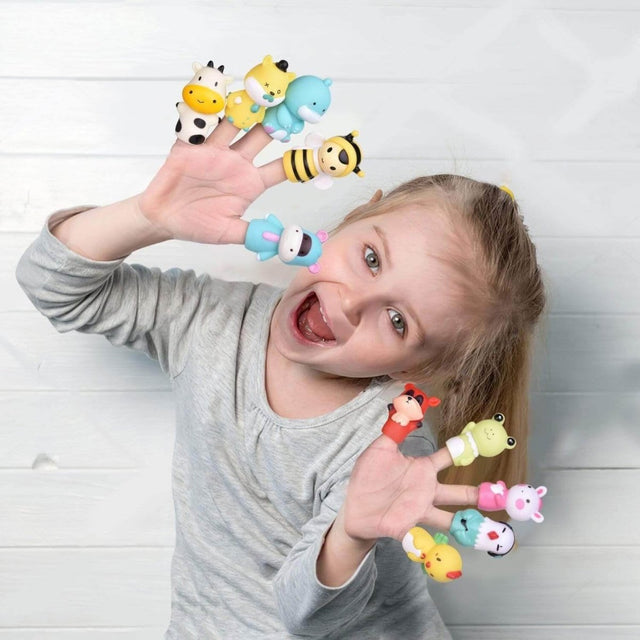 Easter Finger Puppet with Eggs - PopFun