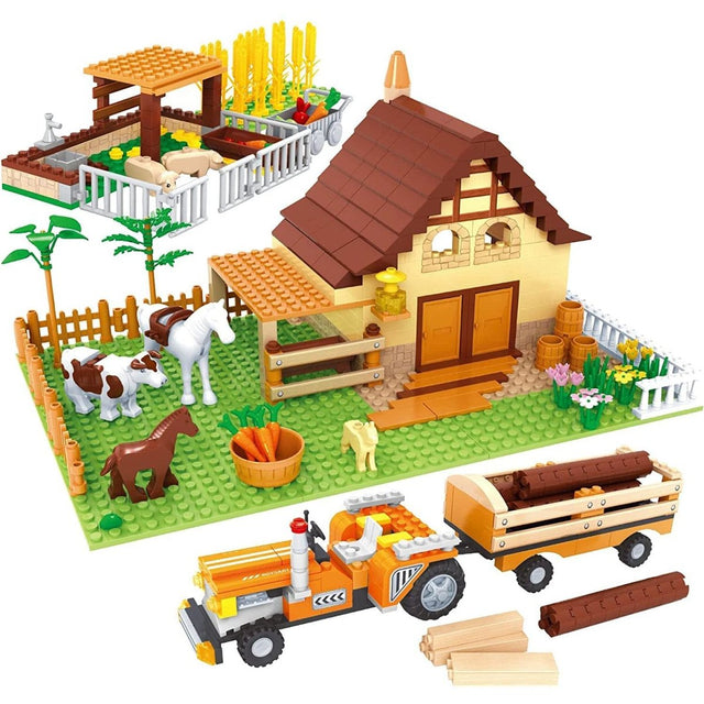 Farm Building Blocks - PopFun