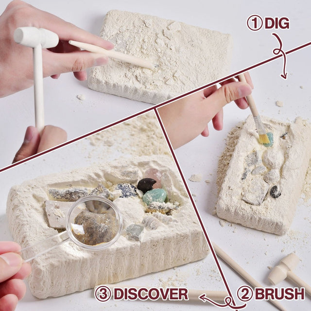 Fossil and Gem Dig Kit - PopFun