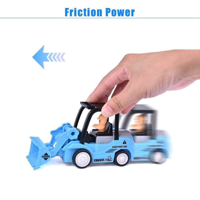Friction Powered Construction Truck Car - PopFun