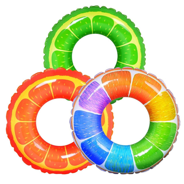 Fruity Swim Rings: 3 Piece Set - PopFun