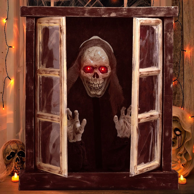 Ghoulish Moving Window Ghost - PopFun